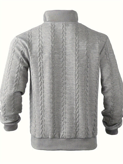 Ethan | Men's vintage sweater with zipper