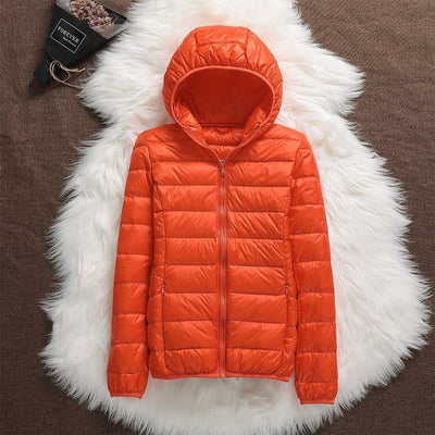 Vista | New waterproof jacket with white duck down padding