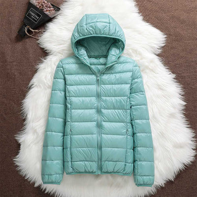 Vista | New waterproof jacket with white duck down padding