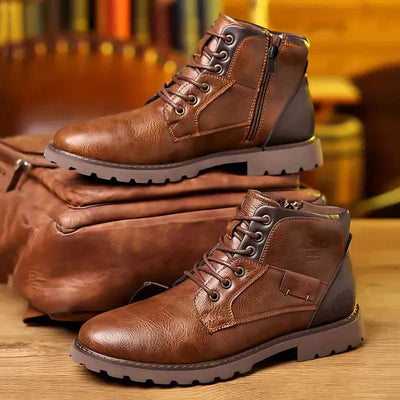 Jay | Lace-up boots in premium leather