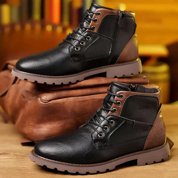 Jay | Lace-up boots in premium leather